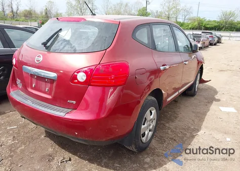 2014 Nissan Rogue Select S from USA, damaged, VIN JN8AS5MV8EW700391